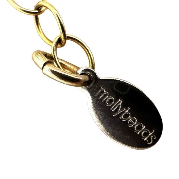 Molly Beads Black & Gold Statement Necklace - Picture 7 of 10